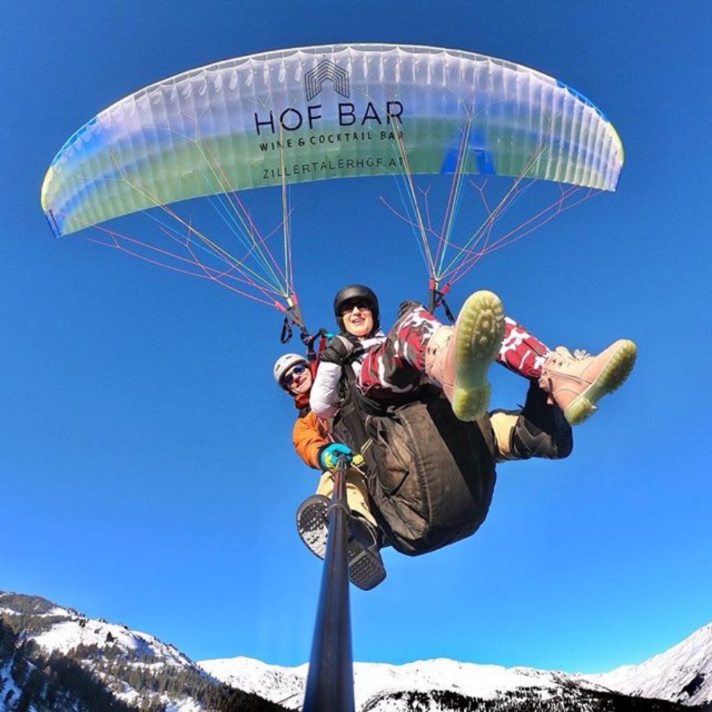 Paragliding im Zillertal Mayrhofen Zillertalerhof