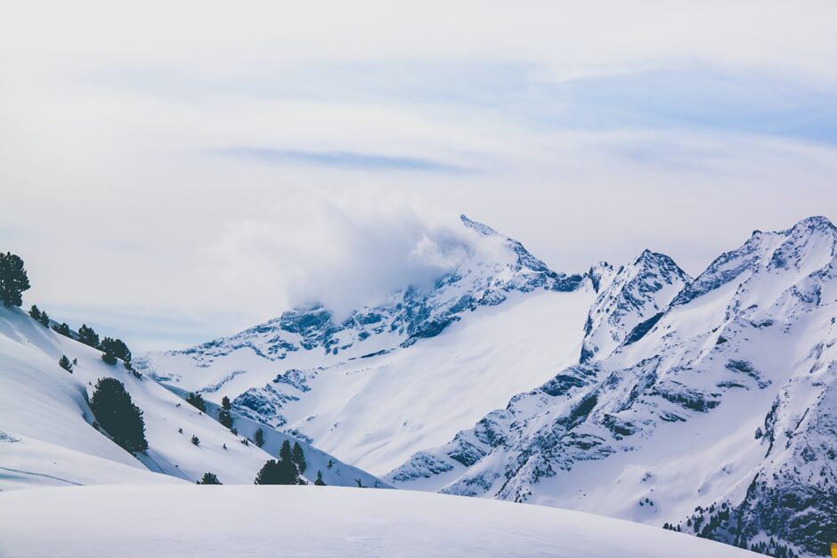 Bergpanorama Winterlandschaft Mayrhofen